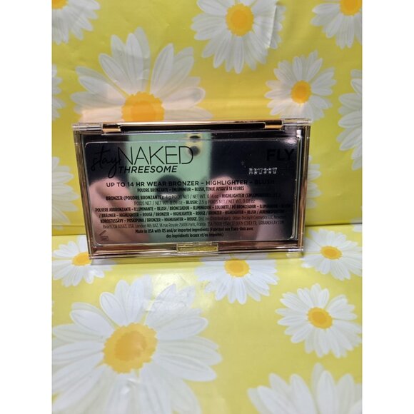 Urban Decay Stay Naked Threesome Highlighter Blush Fly Full Size New In Box - Picture 4 of 10